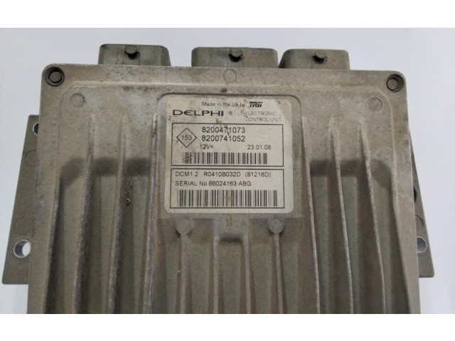 Блок управления двигателем Блок управления 8200471073 Renault Twingo II