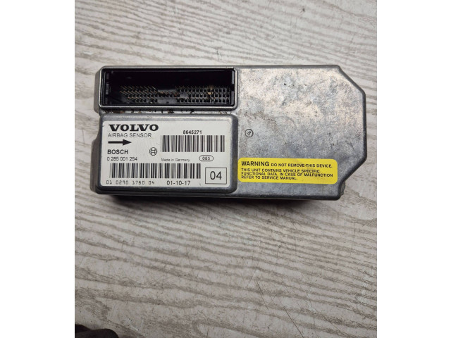 Блок подушек безопасности 0285001254, 8645271   Volvo V70