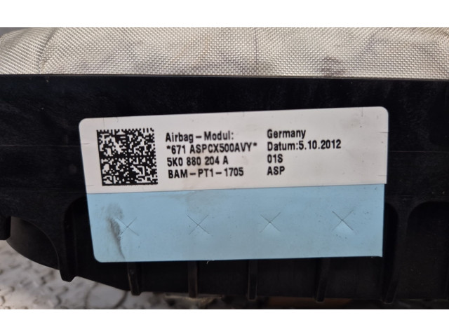 Надувная подушка для пассажира 5K0880204A Volkswagen Tiguan 2012