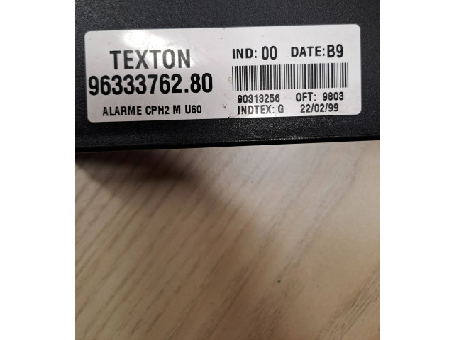 Блок управления 9633376280, 90313256 Peugeot 806