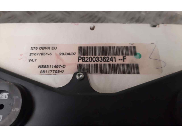 Панель приборов P8200336241F Nissan Kubistar