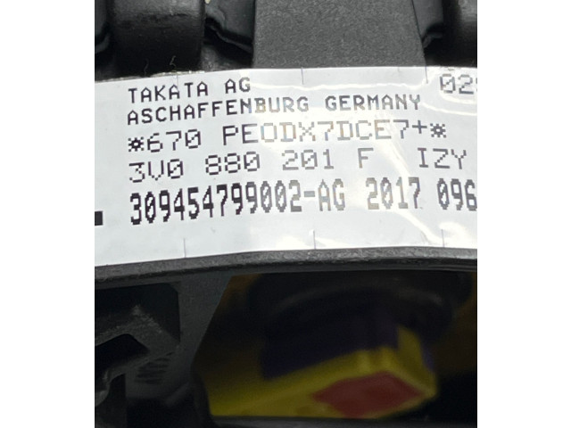 Fahrerairbag 3v0880201F, 2017096   Skoda Superb B8 (3V)