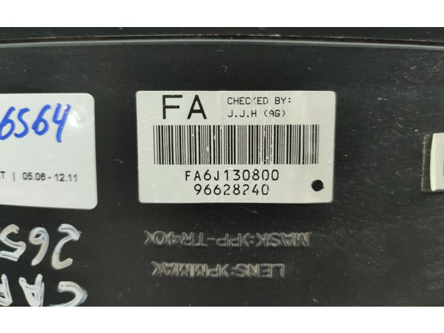 Панель приборов 96628240   Chevrolet Captiva       