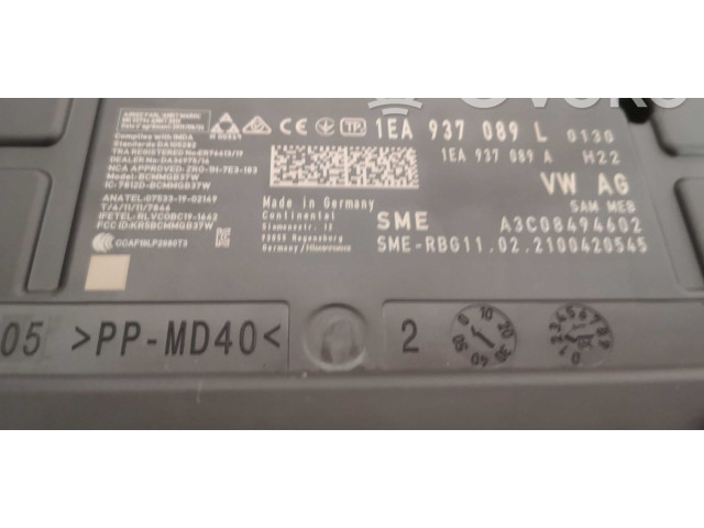 Блок управления 1EA937089L, 1EA937089A Volkswagen ID.3