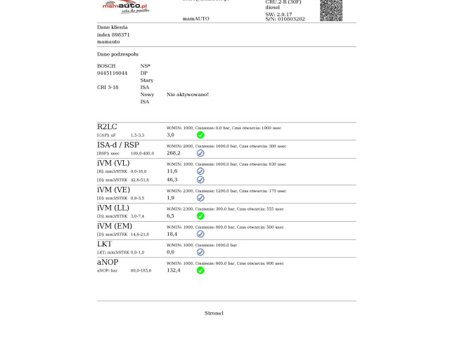 Vstřikovač 23670-33060, 23670-33060 Toyota Yaris