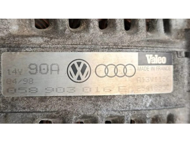 Генератор 058903016e Volkswagen PASSAT B5 1.6