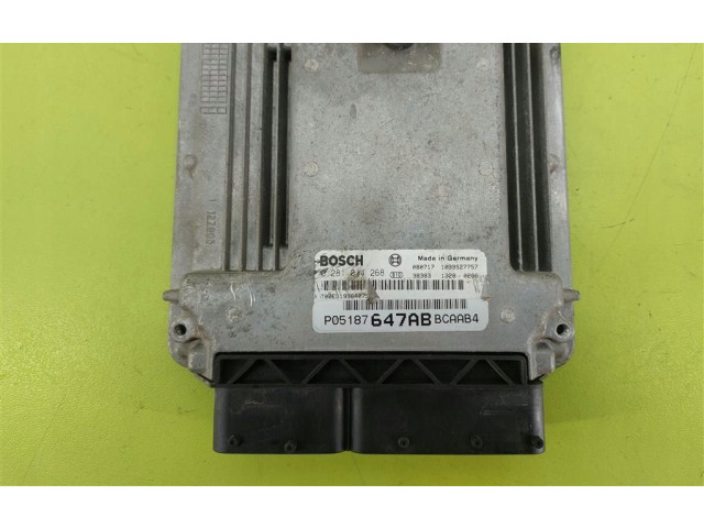 Řídící jednotka 0281014268   Dodge Caliber 2009