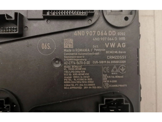 Блок комфорта 4N0907064DD   Audi A6 S6 C8 4K   