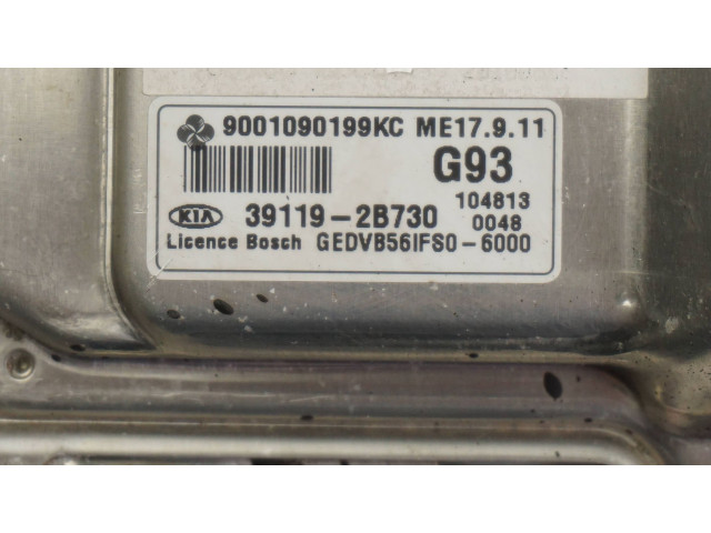 Блок управления двигателя 391192B730   KIA Ceed