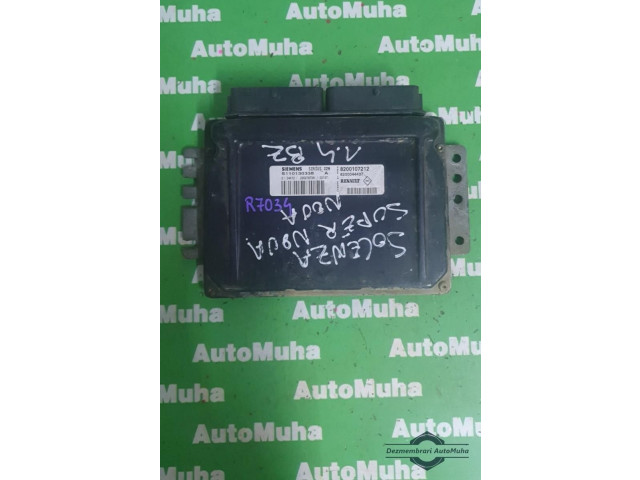 Блок управления двигателем Блок управления 8200107212, S110130338A. Dacia SupeRNova