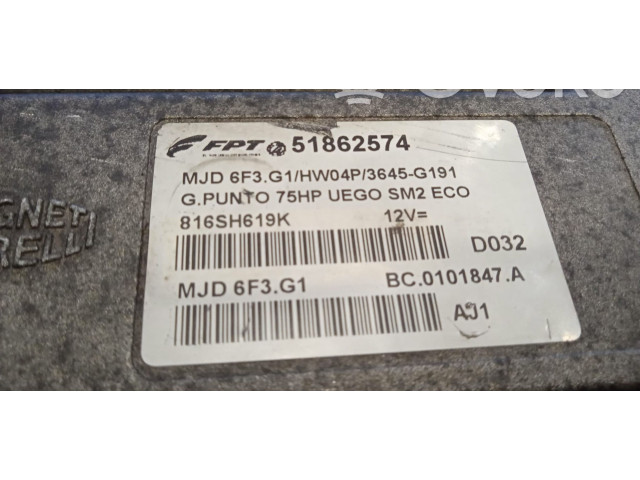 Řídící jednotka    Fiat Punto Evo 2010