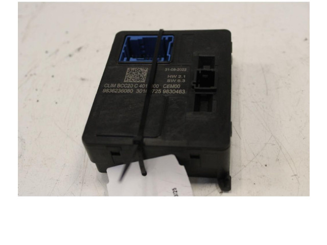 Блок управления климат-контролем 9836236080   Peugeot 2008 II