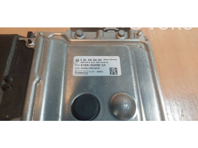 Блок управления двигателем Блок управления 0281036026, KV6A-5H298-CA   Ford Transit -  Tourneo Connect