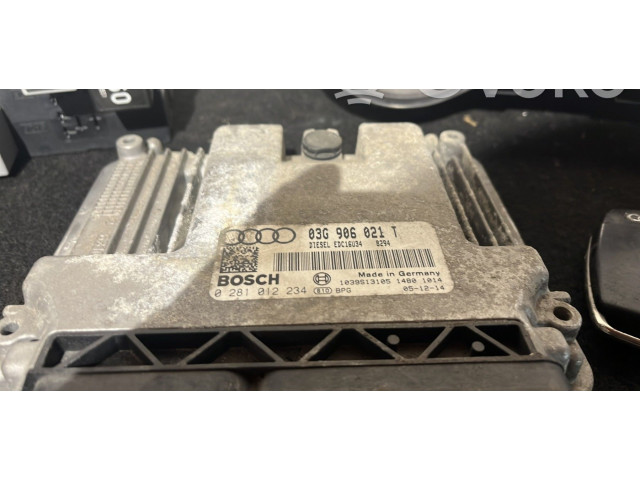 Комплект блоков управления Audi A3 S3 A3 Sportback 8P