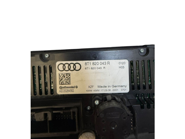 Блок управления климат-контролем 8T1820043R, A2C53284582   Audi A5 8T 8F