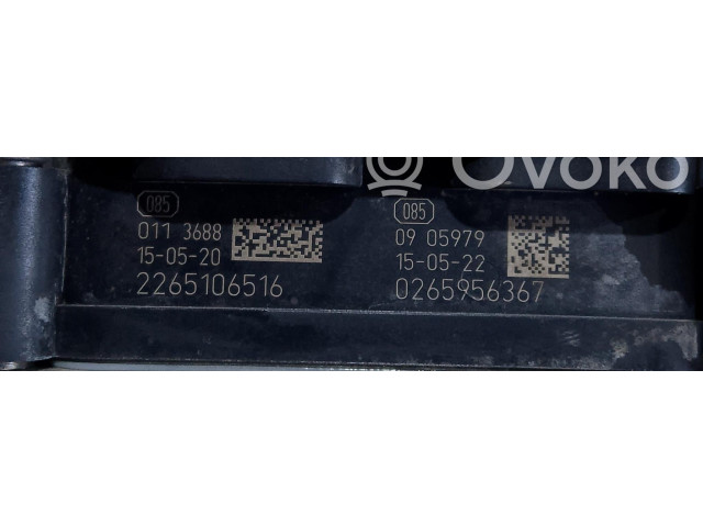 Jednotka ABS 0265243870, 0265243870   Fiat Punto Evo 2015