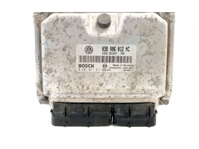 Блок управления двигателя 0281011311, 038906012HC Skoda Octavia Mk1 (1U)