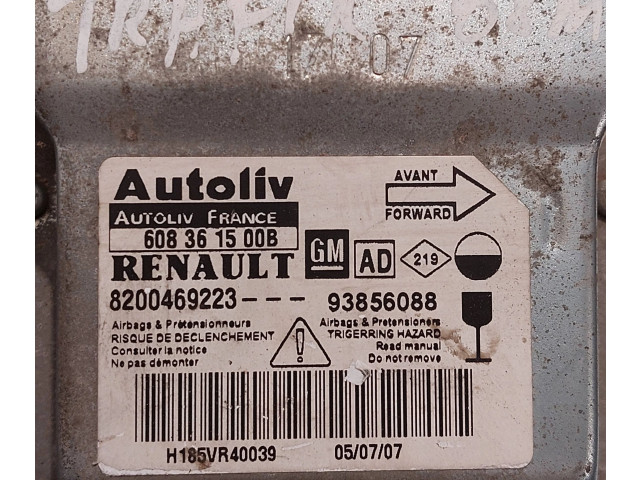 Блок подушек безопасности 8200469223, 93856088   Renault Trafic II (X83)