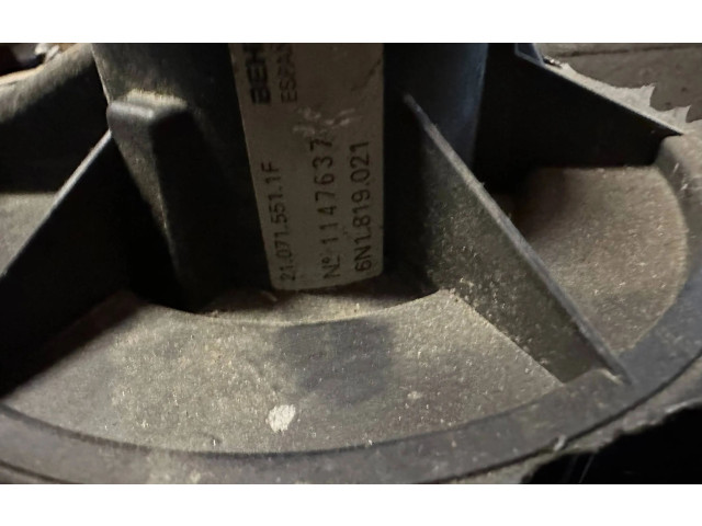 Вентилятор печки 6n1819021 Volkswagen Caddy