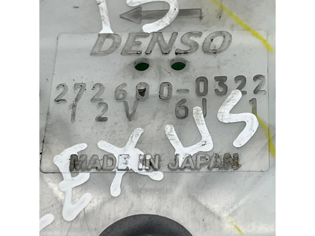 Вентилятор печки 2726000321 Lexus IS 220D-250-350