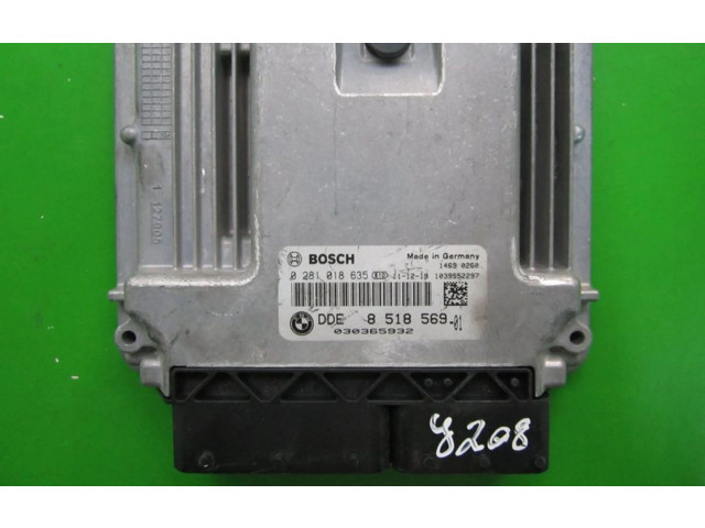 Řídící jednotka DDE8518569, 0281018635 BMW 1 F20 F21 2011