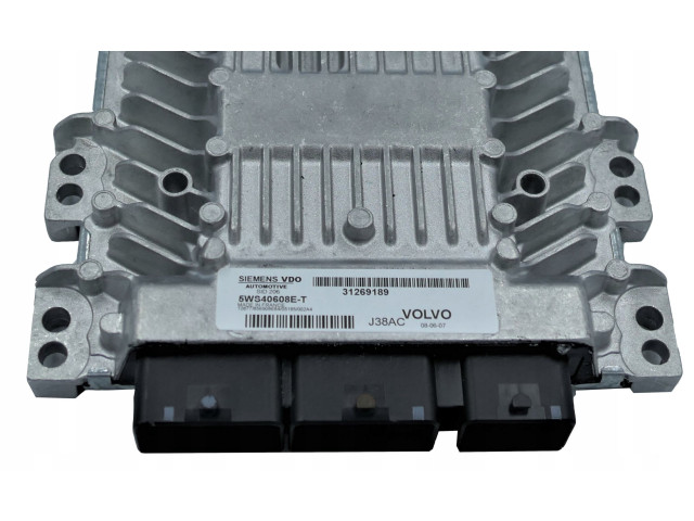 Блок управления двигателя 31269189, 5WS40608E   Volvo V70