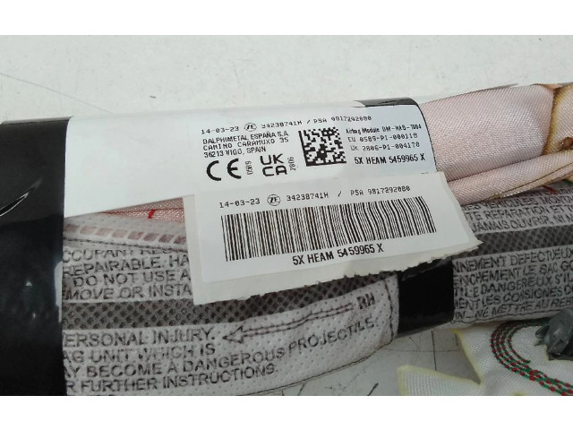 Боковая подушка безопасности 34238741H   Citroen Berlingo