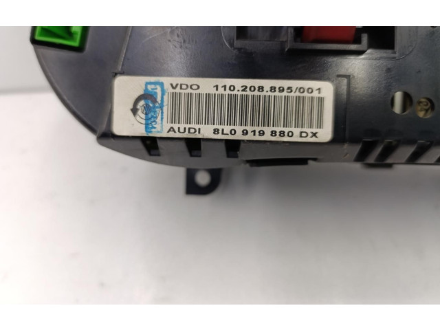 Панель приборов 8L0919880 Audi A3 S3 8L