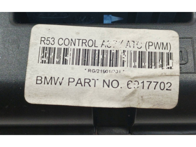 Блок управления климат-контролем 6922255 Mini One Cooper Cabrio R52