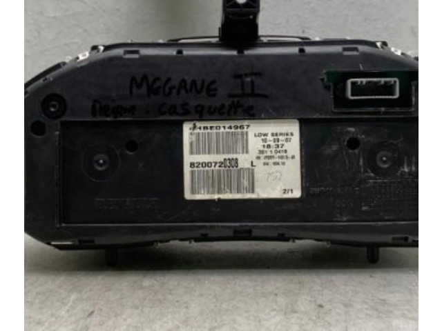 Přístrojová deska Renault Megane II 2007