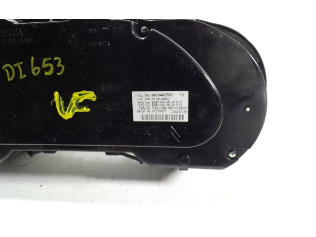 Панель приборов 9810462780, 9810462780   Peugeot 5008       