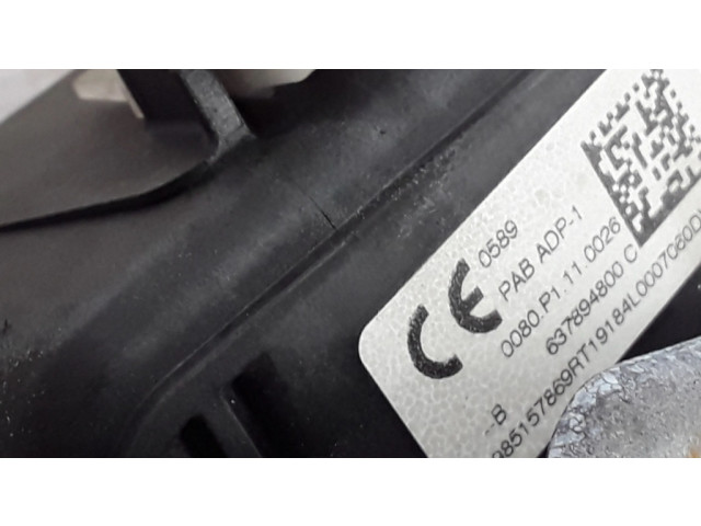 Подушка безопасности пассажира 985157869R Renault Clio V