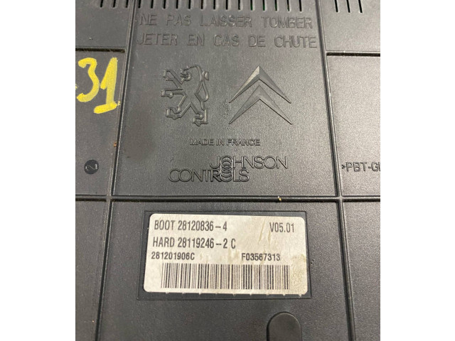 Блок комфорта 281201906C, 28120836 Citroen C4 I