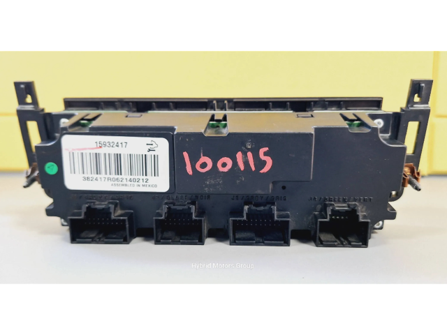 Блок управления климат-контролем 15932417 Chevrolet Avalanche