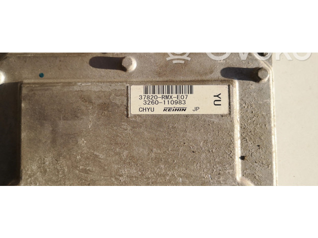 Řídící jednotka 37820-RMX-E07, 37820-RMX-E07 3260-110983 Honda Civic 2005