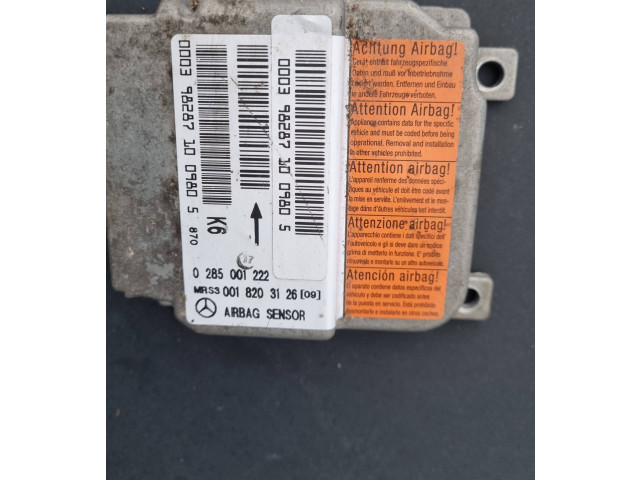 Блок управления R3300182031, 0285001222 Mercedes-Benz A W168