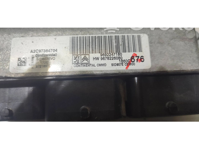 Блок управления двигателя 9692247180, A2C97364704 Mitsubishi ASX