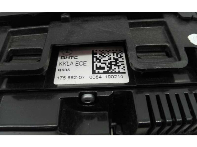 Блок управления климат-контролем LUA2469002408, HWA2469010805 Mercedes-Benz A W176