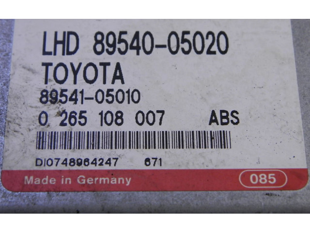 Řídící jednotka 89540-05020, 89540-05020   Toyota Carina T190 1995