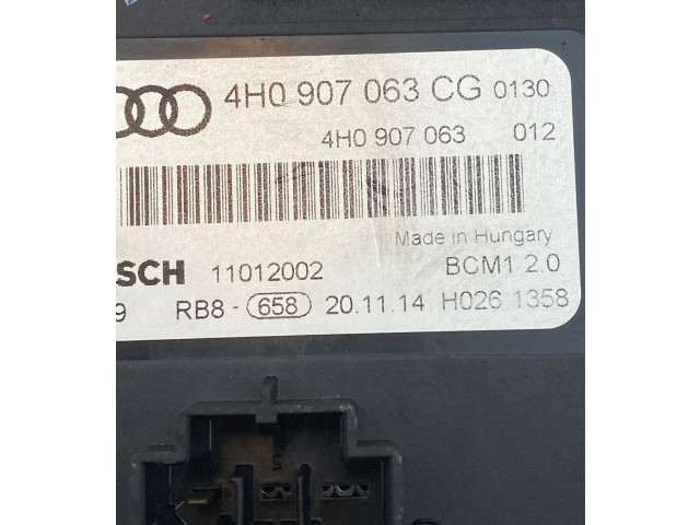 Блок комфорта 4H0907063CG, 11012002 Audi A7 S7 4G