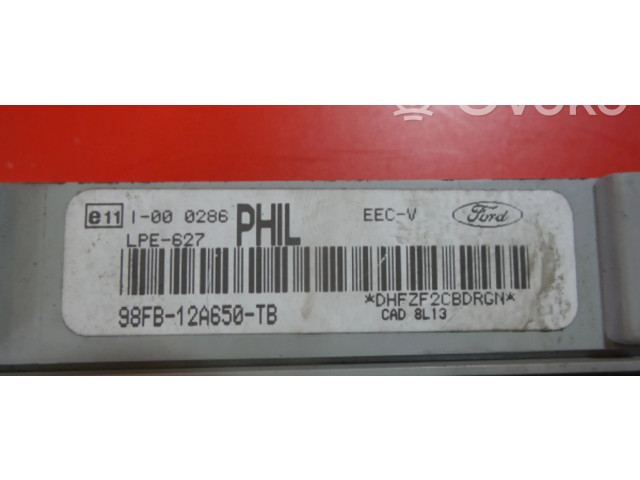 Блок управления двигателя 98FB-12A650-TB Ford Puma