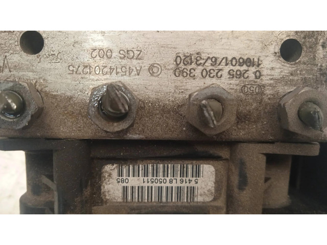 Блок АБС 0265230390 Smart ForTwo II 2007-2016 года