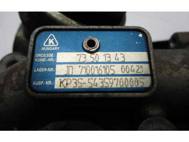 Turbodmychadlo Турбина 73501343 Fiat Punto (199)