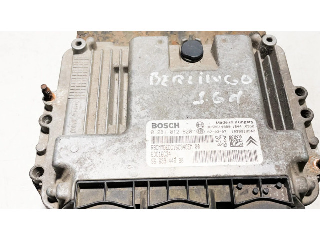 Řídící jednotka 9663944680, 0281012620   Citroen Berlingo 2000