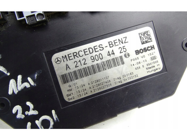 Pojistková skříňka Řídící jednotka BSM A2129004425, A2129004425 Mercedes-Benz SLK R172 2011