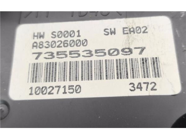 Блок управления климат-контролем 735535097, A83026000 Fiat Ducato