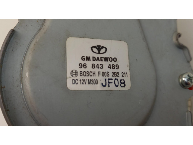 Моторчик заднего дворника 96843489 Chevrolet Spark