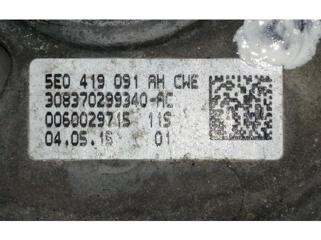 Руль Skoda Fabia Mk3 (NJ) 2015 - 2021 года 5E0419091, 308370299340AC