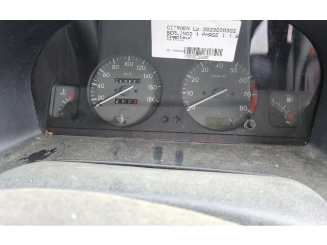 Přístrojová deska  Citroen Berlingo 1997   