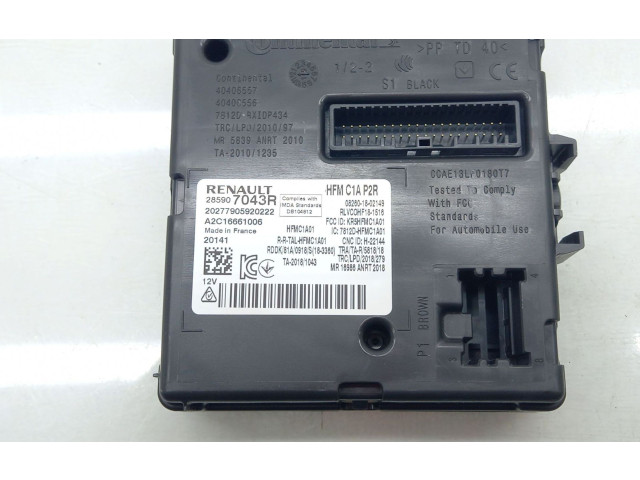 Блок управления 285907043R Renault Captur